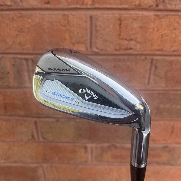 CALLAWAY PREVIOUS DEMO CLUB AI SMOKE HL SINGLE 7 IRON +1.5 Graphite Regular