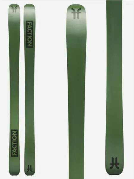 Unisex 2024 Alpine Touring Faction Agent 2 Skis Without Bindings (New) 171cm