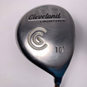 Cleveland Launcher 3 Fairway Wood 15* Launcher Gold Stiff Graphite Mens RH