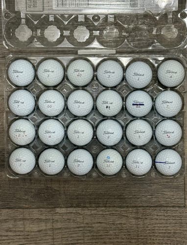 24 Titleist Pro V1x Golf Balls - 2025/2024 Models Only, 5A MINT CONDITION ONLY