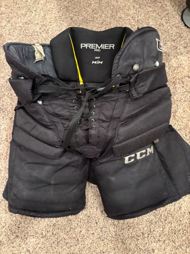 Senior Medium CCM Premier Pro Hockey Goalie Pants (Used)