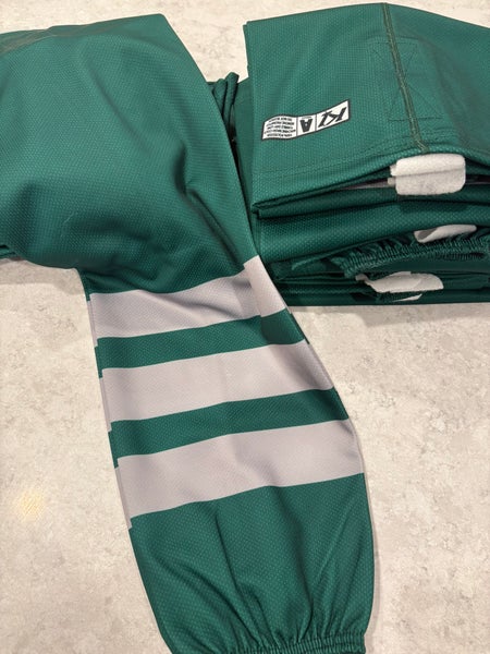 Team Set Green Senior Large K1 Socks Pro Stock (Used)
