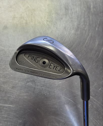 Used Ping EYE2 BLACK DOT Golf Wedge Mens RH Sand Wedge 11497-S000151892