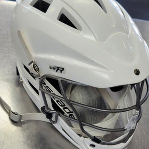 Used Cascade CS-R 12 UNDER Lacrosse Helmet White One Size 11497-S000151904