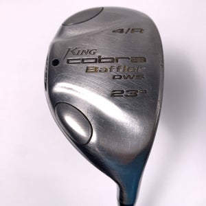 Cobra Baffler DWS 4 Hybrid 23* Aldila NV HL 65g Stiff Graphite Mens RH