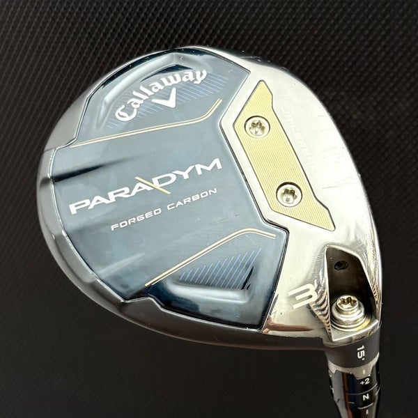 CALLAWAY PARADYM 3 WOOD (15 DEGREE) + HEADCOVER