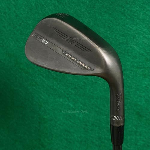 Titleist Vokey SM10 Jet Black 50-8F 50 Gap Wedge AMT Black R300 Steel Regular