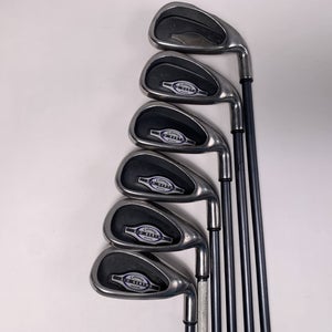 Callaway Big Bertha 2002 Iron Set 4-PW RCH 65i Ladies Graphite Womens RH - No 9i