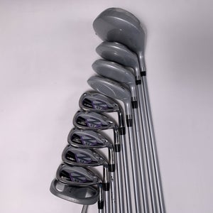 AMF XT Z Club Set Driver 5W 5H 6H 7-PW SW Putter Z XT Ladies Graphite Womens RH