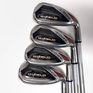 Callaway Diablo Edge Iron Set 7-PW+SW 55g Ladies Graphite Womens RH- No 8i