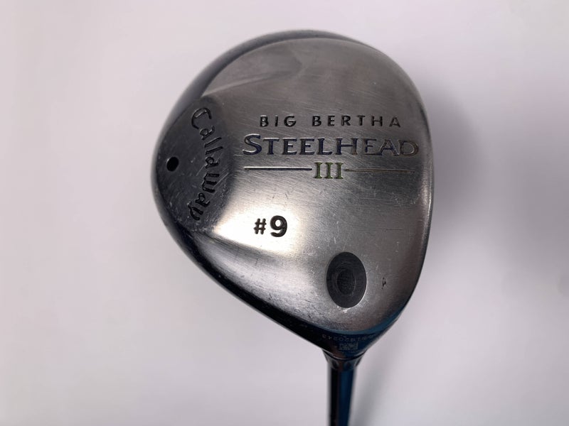 Callaway Steelhead III 9 Fairway Wood 24* System III Regular Graphite Mens RH
