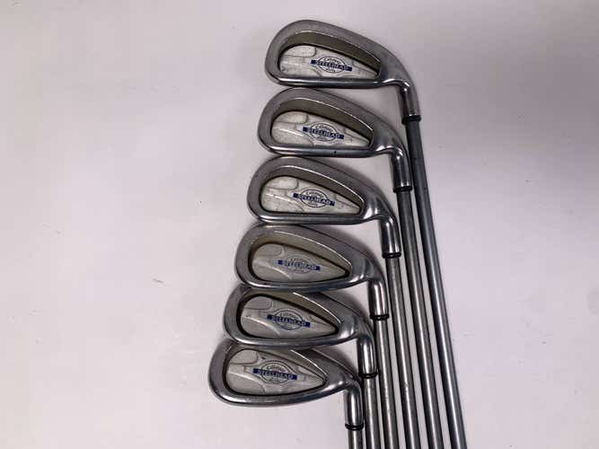 Callaway X-14 Iron Set 4-PW Steelhead X-14 Regular Graphite Mens RH -No 7i