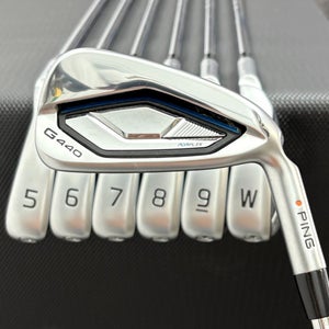 PING G440 IRON SET 4-W ORANGE DOT