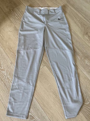 Gray Men's Medium Adult Nike Game Pants (New)