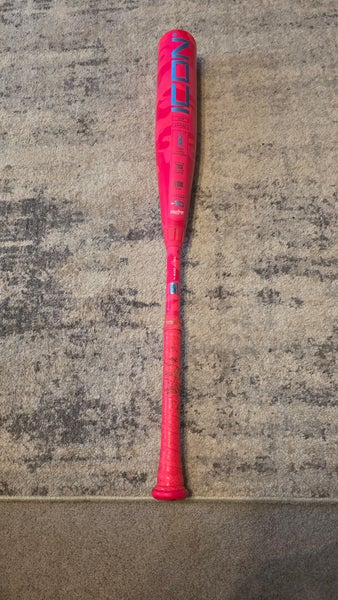2024 Rawlings icon USSSA Certified Bat (-10) 19 oz 29" (Used)