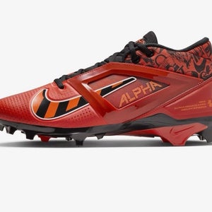 Men's Size M 12.0 (W 13.0) Nike Alpha Menace Pro 4 High Top Molded Cleats (New)