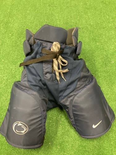 Blue Senior Small Bauer Vapor Hockey Pants Pro Stock Penn State (Used)