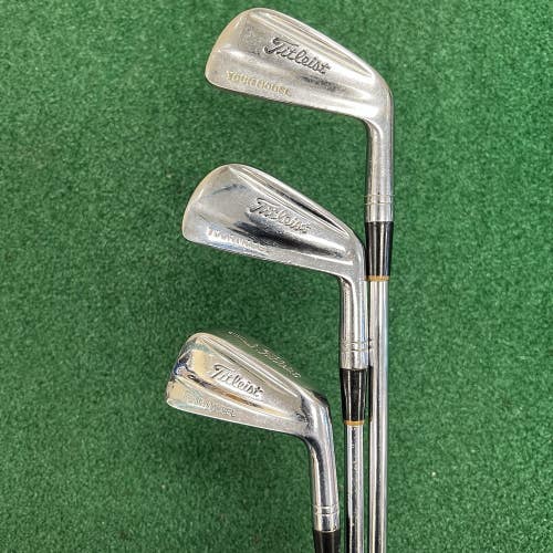 Titleist Tour Model Irons 3-5-7 Irons Men's Right Hand Dynamic Gold S300 Steel