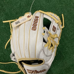 Wilson A1000 RH Infield Softball Glove 11.75" (New)