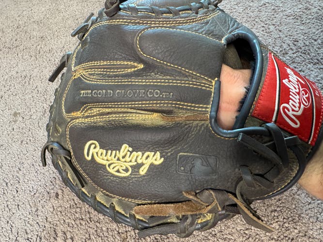 Rawlings RH Catcher's Baseball Glove 33" (Used)
