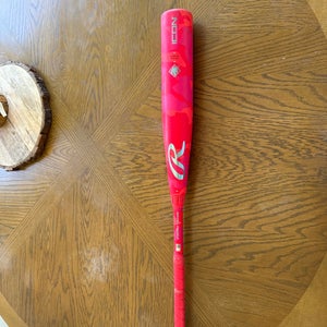 2025 Rawlings icon USSSA Certified Bat (-5)  26 oz 31" (Used)