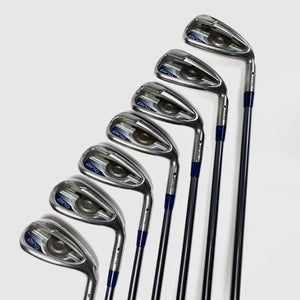 Ping G LE Iron Set 6-PW+GW+SW Black Dot TFC 80 i Lite Graphite Mens RH