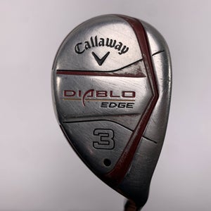 Callaway Diablo Edge 3 Hybrid 21* 60g Stiff Graphite Mens RH