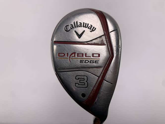 Callaway Diablo Edge 3 Hybrid 21* 60g Stiff Graphite Mens RH