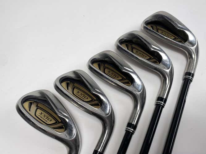 XXIO Prime 10 Iron Set 7-PW+AW SP-1000 Flex 3311 45g Regular Steel Mens RH