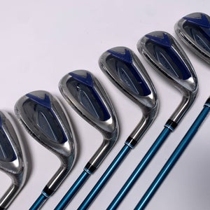 XXIO 12 Ladies Iron Set 7-PW+AW+SW MP1200L Flex 2112 Ladies Graphite Womens RH