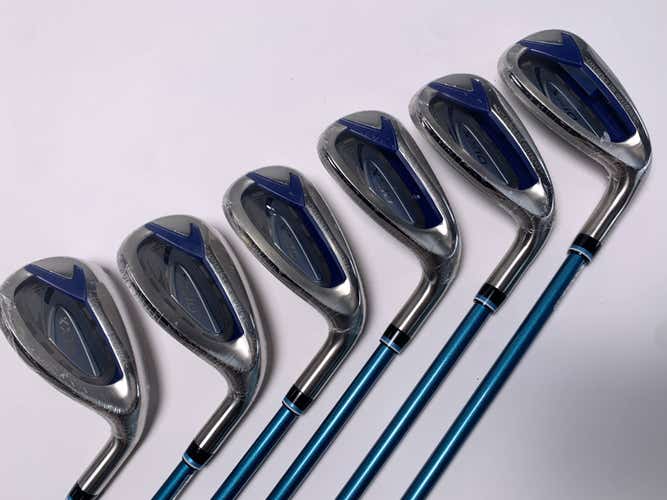 XXIO 12 Ladies Iron Set 7-PW+AW+SW MP1200L Flex 2112 Ladies Graphite Womens RH