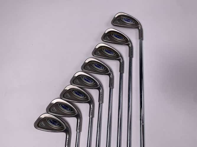 Ping i5 Iron Set 3-PW Blue Dot Regular Steel Mens RH