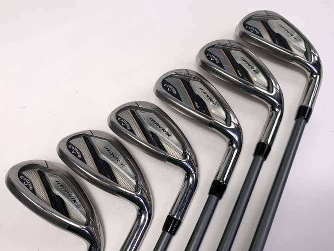 Callaway Mavrik Max Iron Set 7-PW+GW+SW Project X Catalyst 5.0 55g Senior RH