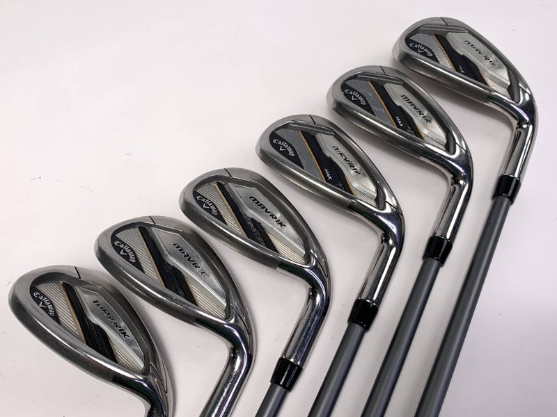Callaway Mavrik Max Iron Set 7-PW+GW+SW Project X Catalyst 5.0 55g Senior RH