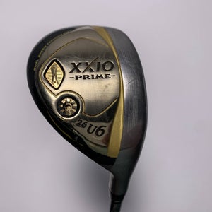 XXIO Prime 9 6 Hybrid 26* SP-900 Flex 3212 46g Regular RH Midsize Grip