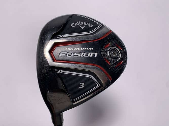 Callaway Big Bertha Fusion 2016 3 Fairway Wood 15* Recoil ES 450 F2 Senior LH