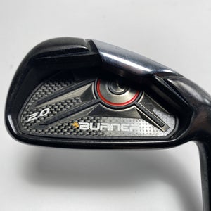 TaylorMade Burner 2.0 Single 6 Iron 85g Stiff Steel Mens RH Midsize Grip