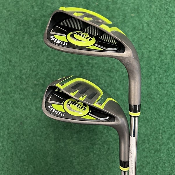 Alien Golf Roswell 2-Wedge Kit 56 & 60 Sand Wedge Lob Wedge MRH Steel Shafts