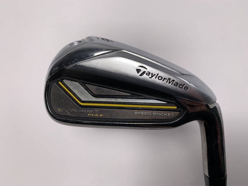 TaylorMade RocketBladez Max Single 6 Iron Matrix Ozik Program 55 Regular Mens RH