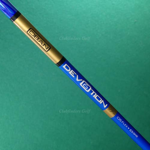 Oban Devotion 6 65g .335 05 Extra Stiff 43.5" Pulled Graphite Wood Shaft