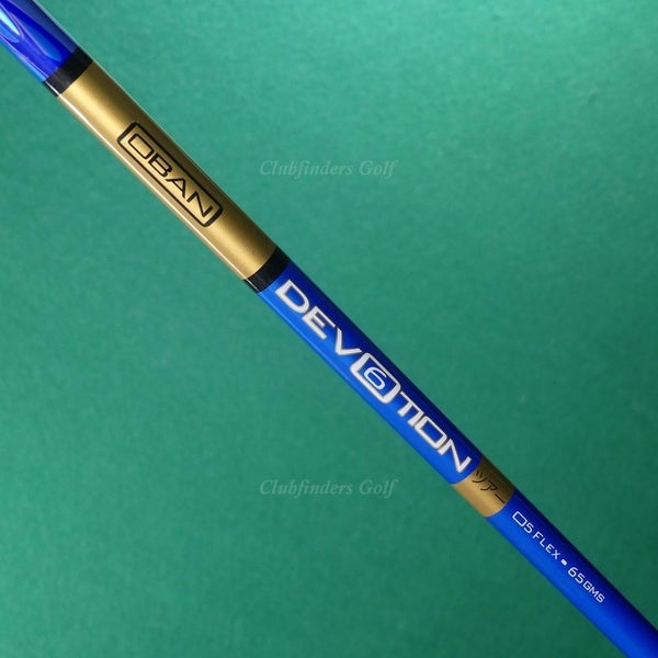 Oban Devotion 6 65g .335 05 Extra Stiff 43.5" Pulled Graphite Wood Shaft