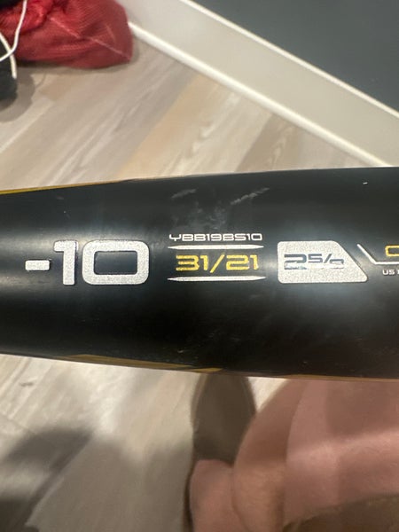 Easton Beast X Alloy USABat Certified Bat (-10) 21 oz 31" (Used)