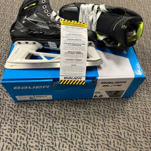 Bauer Elite Hockey Goalie Skates 6 (New)