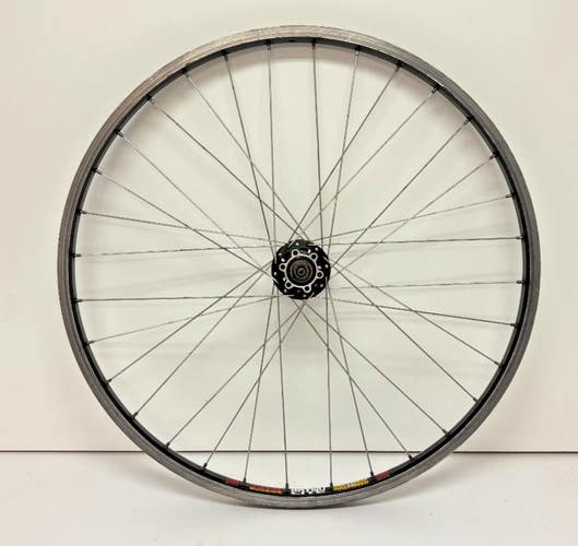 Sun Rims Rhyno Lite 26" Black Aluminum Disc Brake Front Wheel Deore XT M765 Hub
