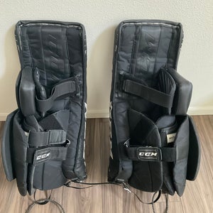30" 2020 CCM Extreme Flex 5.9 Goalie Leg Pads Pro Stock (Used)