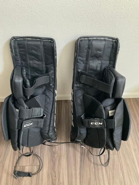 30" 2020 CCM Extreme Flex 5.9 Goalie Leg Pads Pro Stock (Used)
