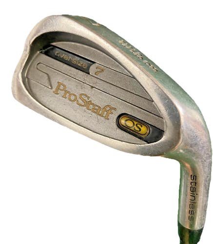 Wilson ProStaff OS Oversize 7 Iron RH Men's Regular Graphite 36.5" New Mid Grip