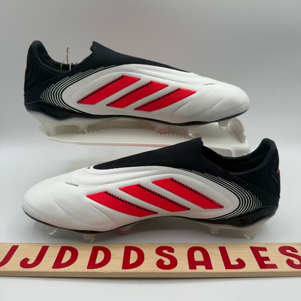 ADIDAS COPA PURE 3 ELITE LACELESS FG SOCCER CLEATS WHITE  display picture 1