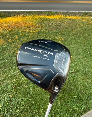 Men's 2023 Callaway Paradym X Right Handed Driver Stiff Flex 9 Loft (Used)