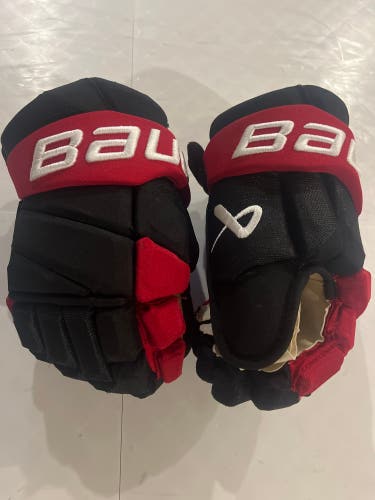 13” Pro Stock Bauer Vapor Hyperlite Gloves Svechnikov Carolina Hurricanes